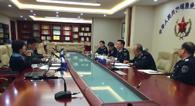 奇异果体育互联董事长杨冰之、总经理郑爱军一行拜访国家渔业船舶检验局