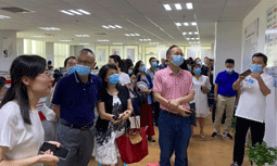 成都工会考察团赴舟山奇异果体育集团有限公司参观考察