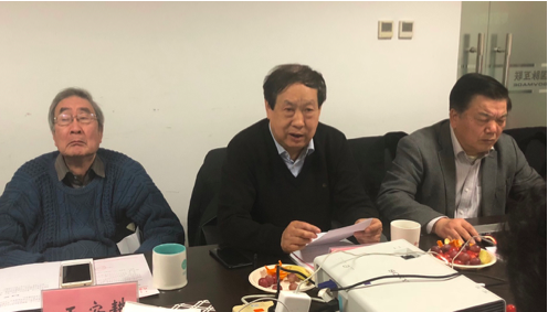 专家从左至右：王安耕、汪玉凯、周德铭