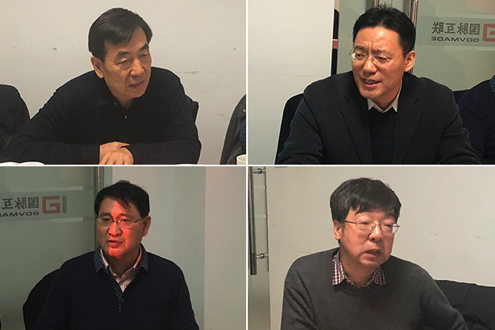 专家：兰惠（左上）、单志广（右上）、穆勇（左下）、唐建平（右下）